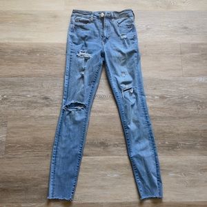 Aeropostale high-rise jeans.